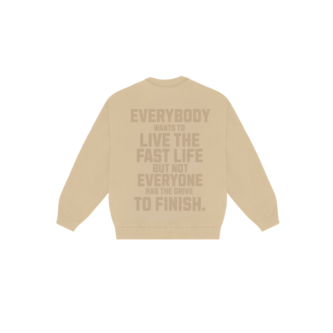 Fast Life Crew Neck