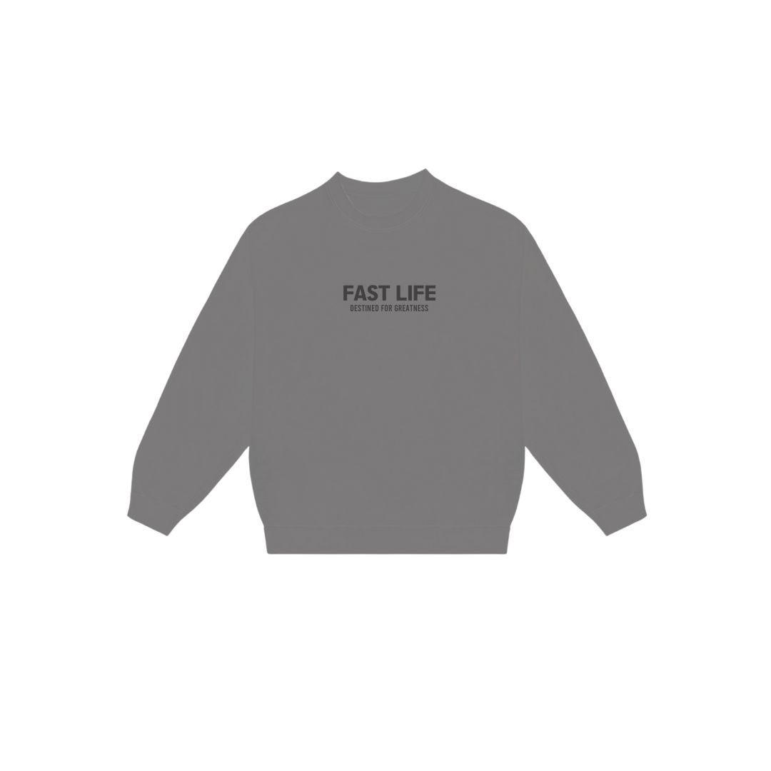 Fast Life Crew Neck