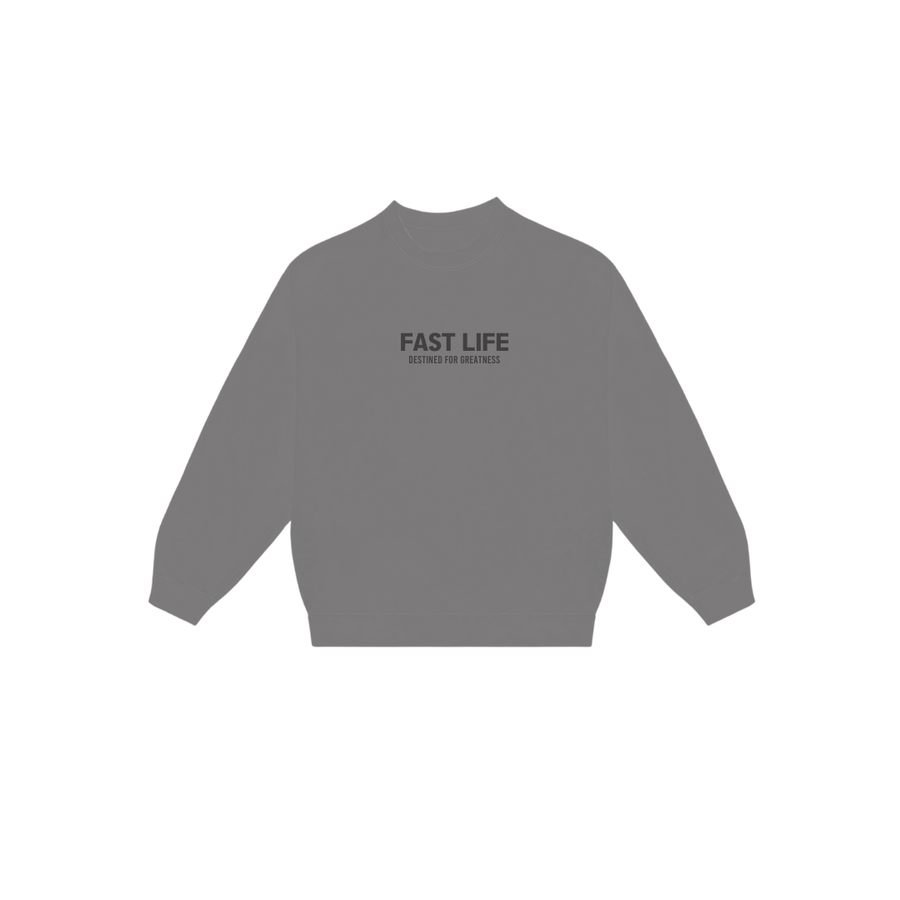 Fast Life Crew Neck