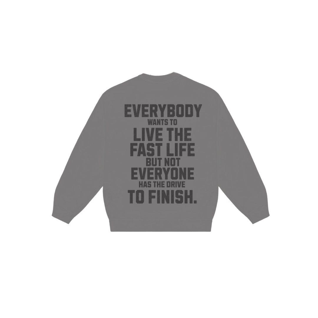 Fast Life Crew Neck