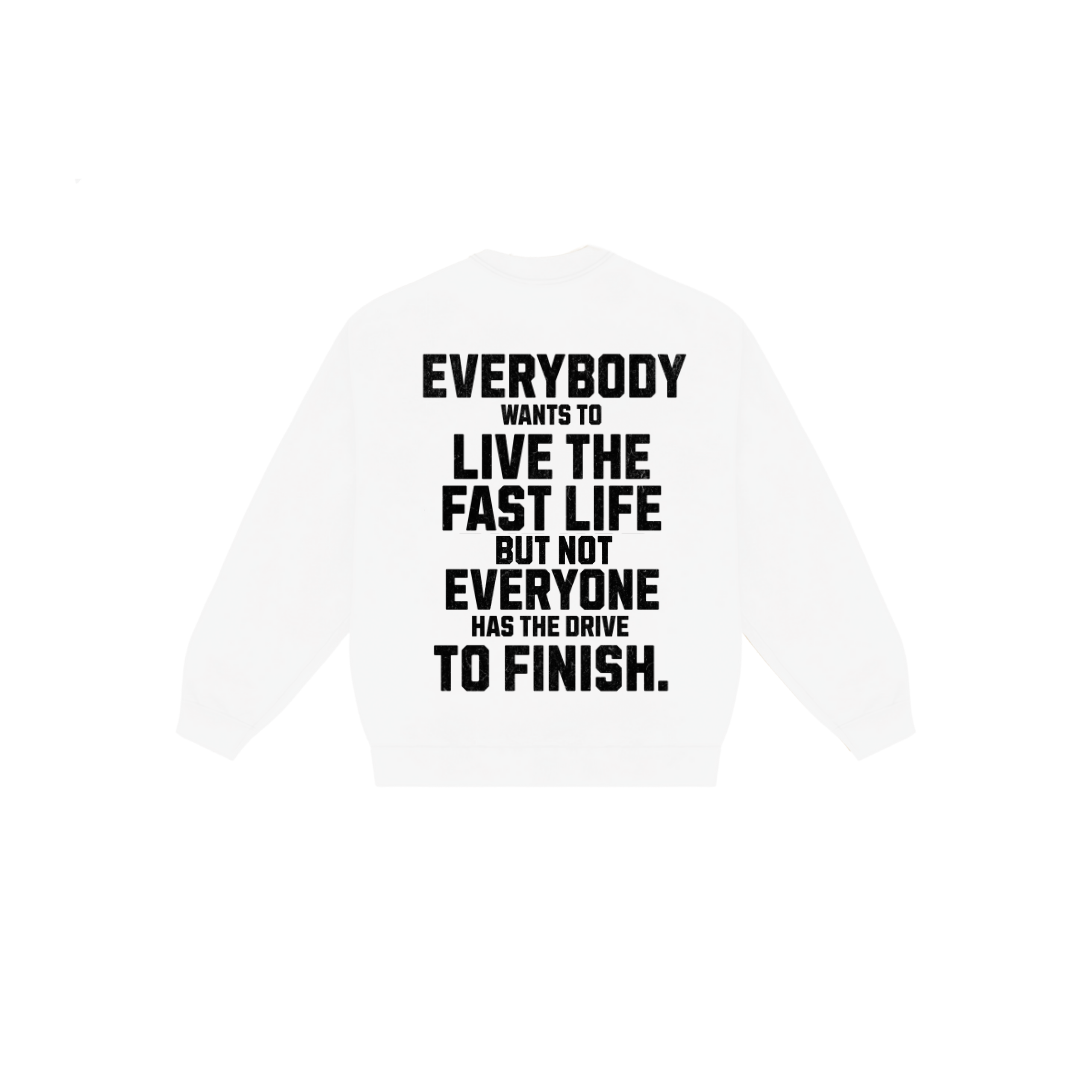 Fast Life Crew Neck