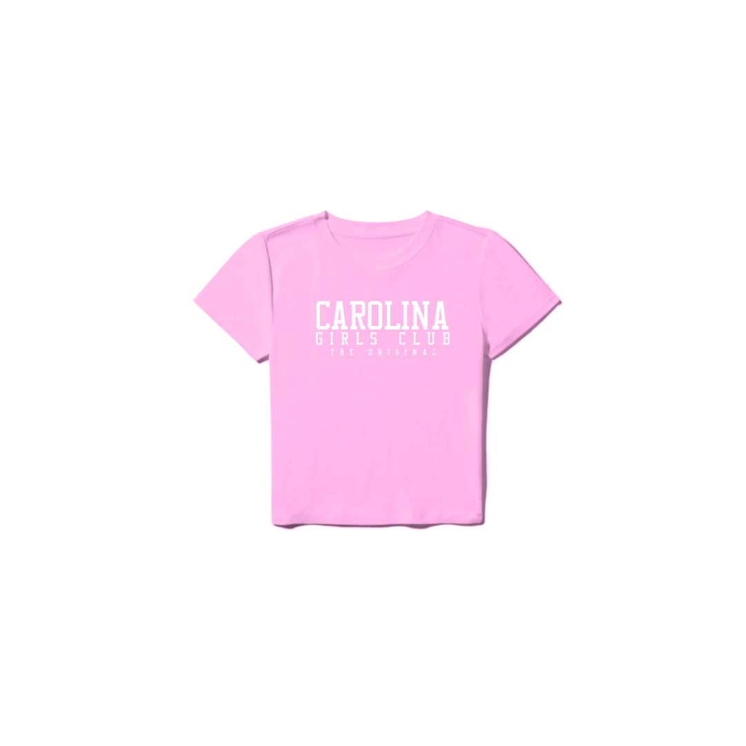 Carolina Girls Club Crop Baby Tee