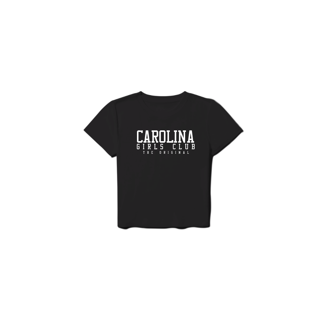 Carolina Girls Club Crop Baby Tee