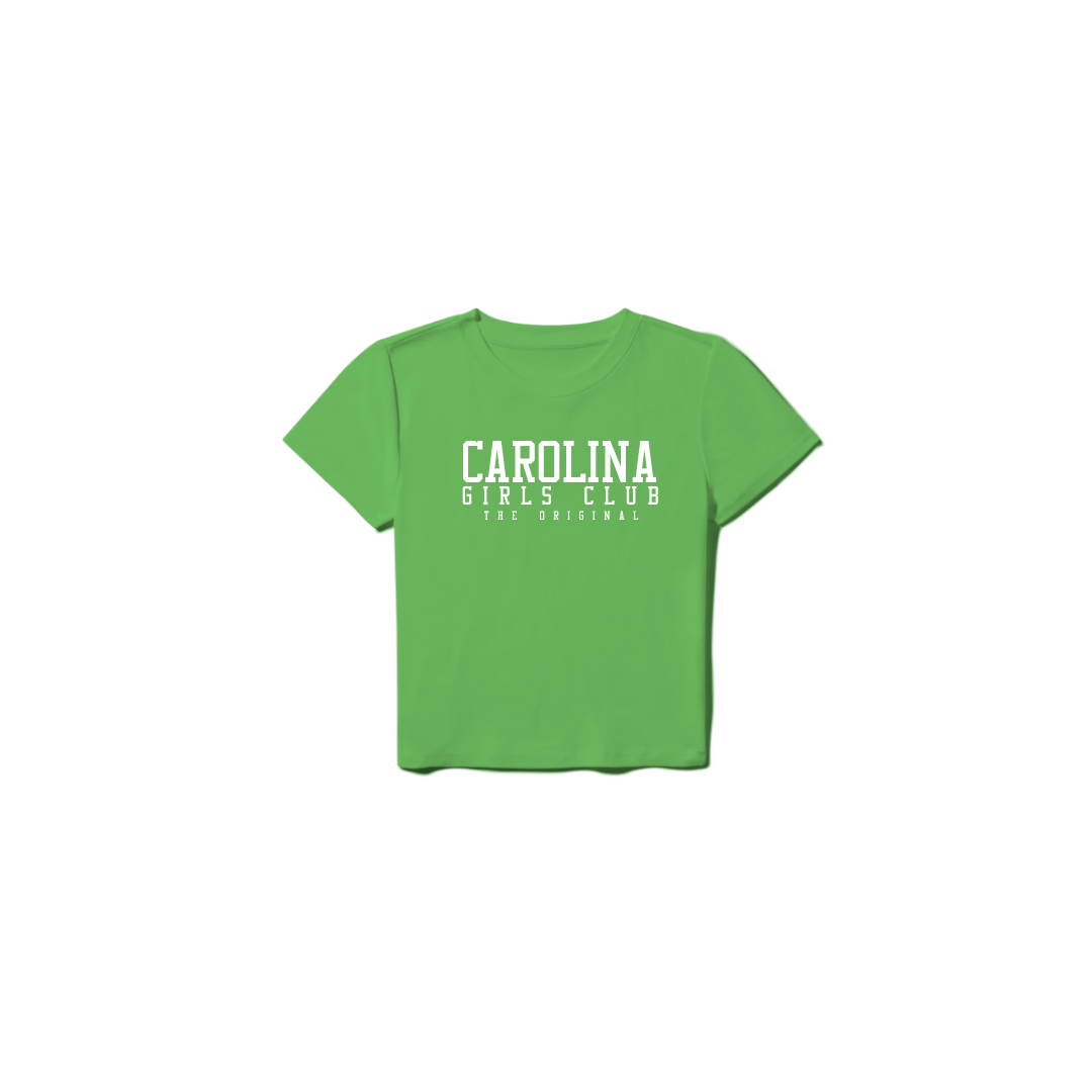 Carolina Girls Club Crop Baby Tee