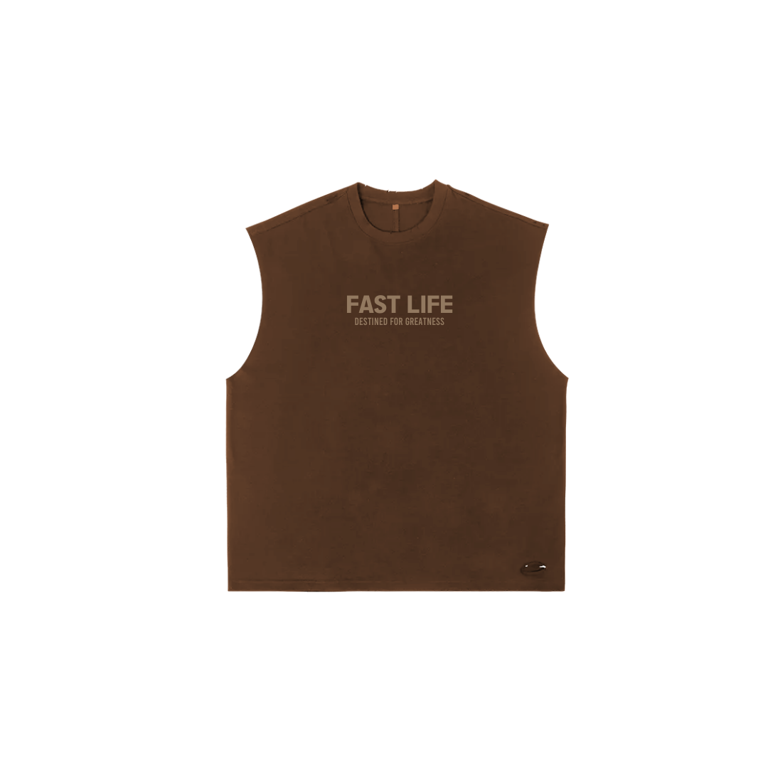 Fast Life Club Cut Off Shirt