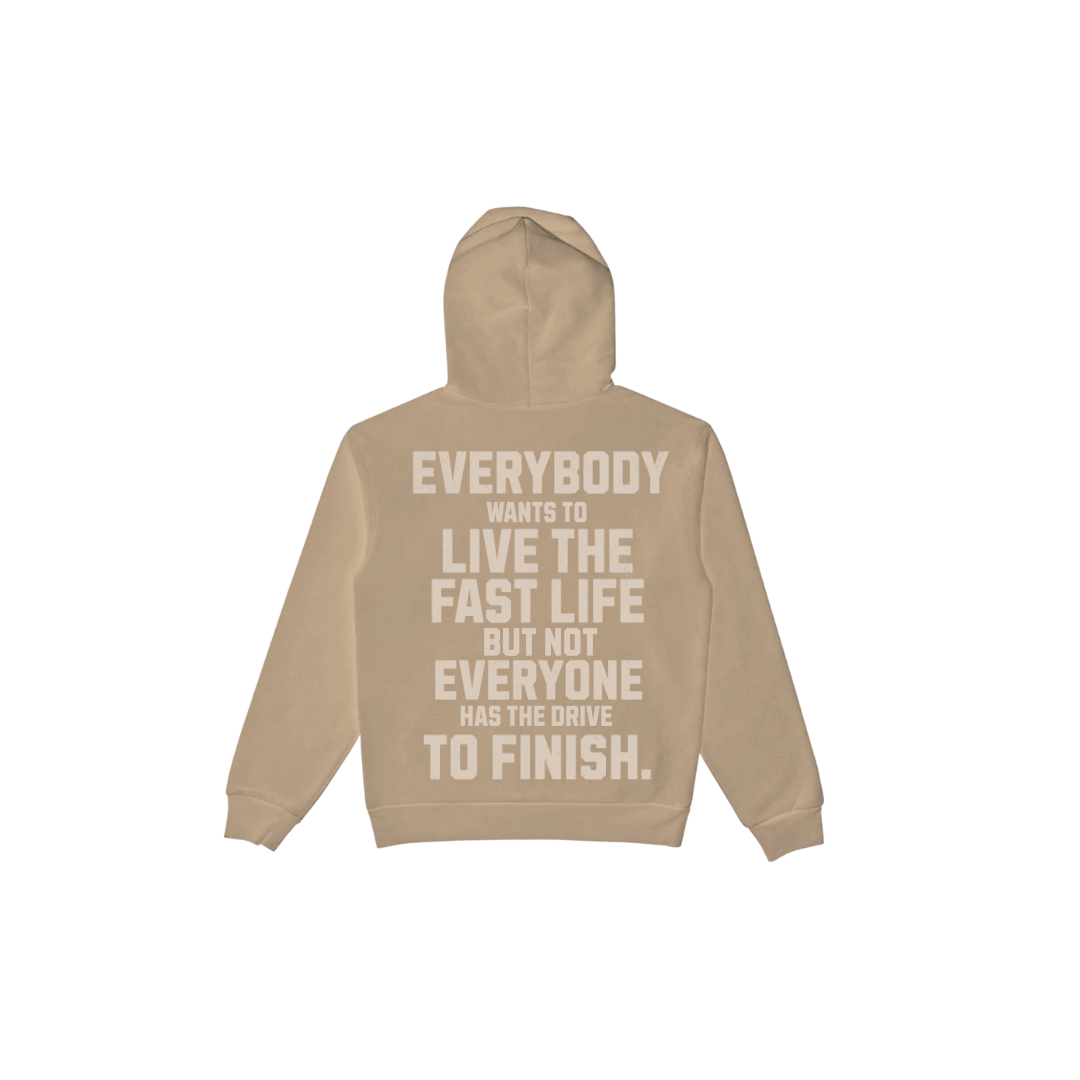 Fast Life Terry Hoodie