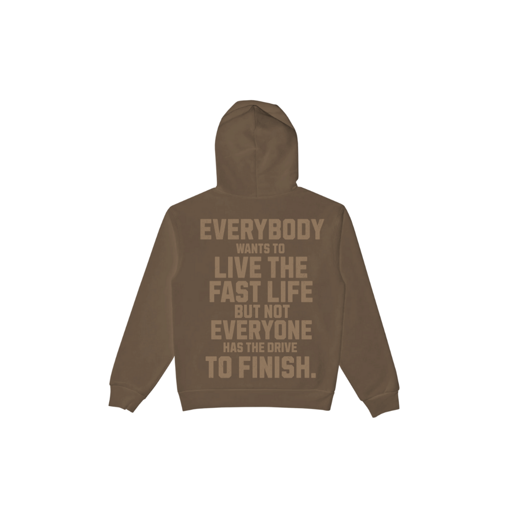 Fast Life Terry Hoodie