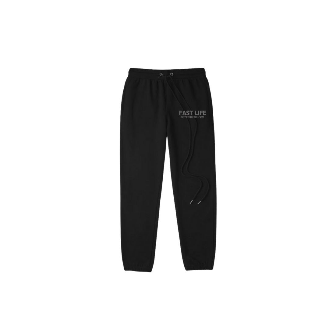 Fast Life Zipper Terry Pants