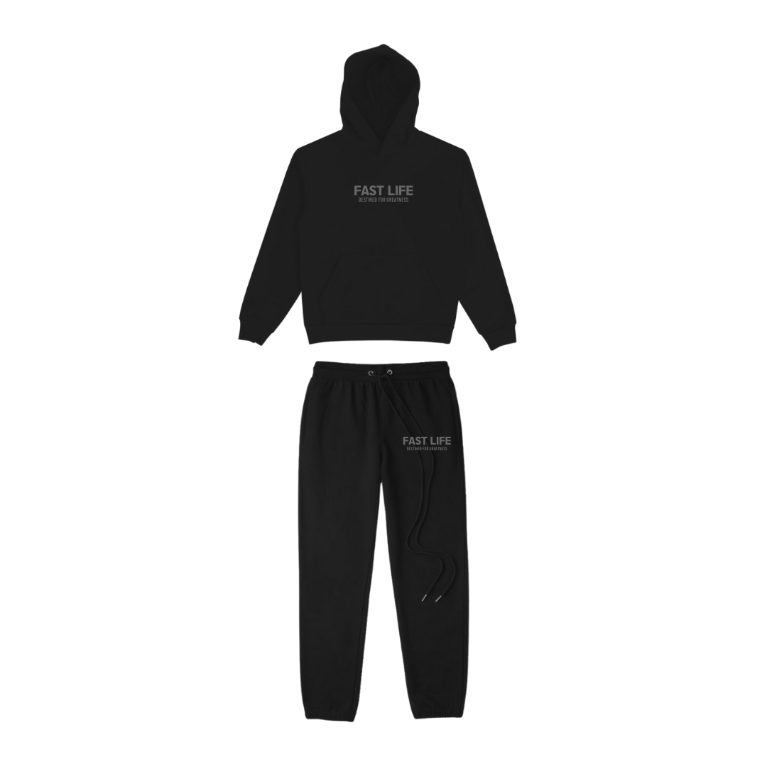 Fast Life Zipper Terry Set